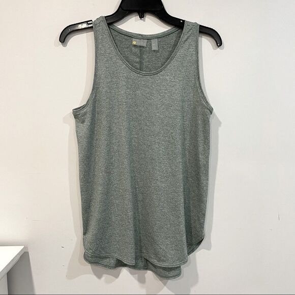ZELLA LIana Restore Performance Green Tank Sports Top - Picture 1 of 7